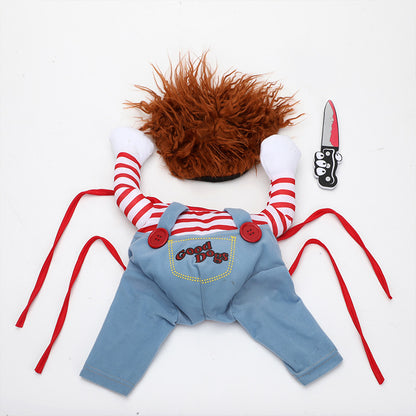 Chucky Dog Halloween Pet Costume