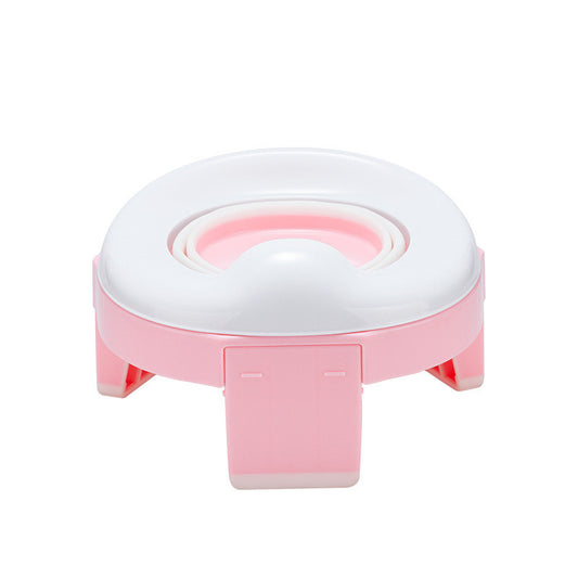 Portable Travel Toilet - Detachable, Foldable & Washable Potty For Kids