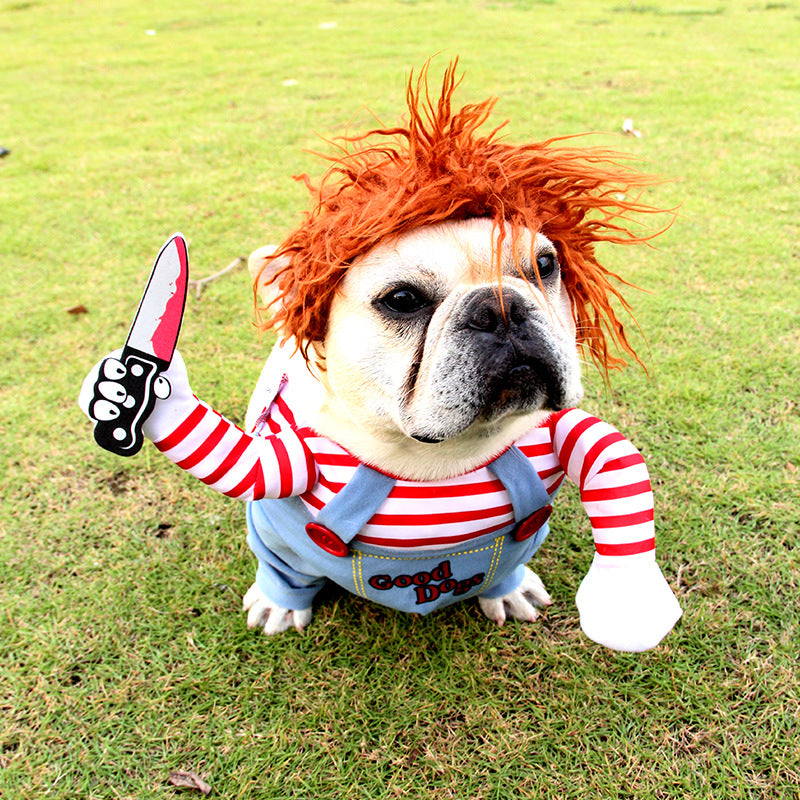 Chucky Dog Halloween Pet Costume