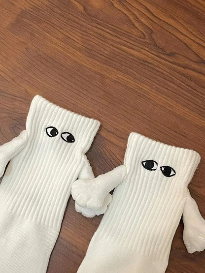 🧦Funny Hand In Hand Magnetic Socks for Couples, BFFs and Sole-mates