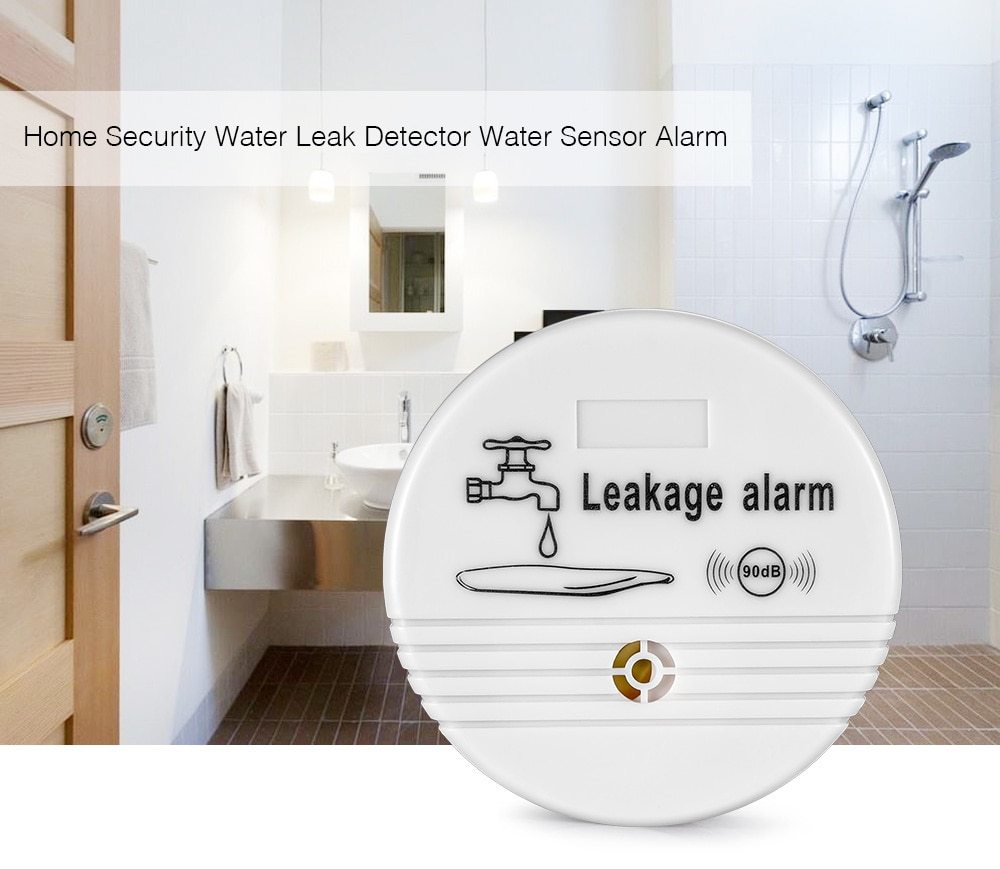 Wireless Water Leak Alarm Detector - Stops Washing Machine Floods