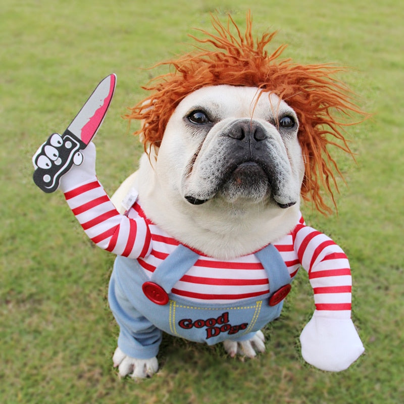 Chucky Dog Halloween Pet Costume