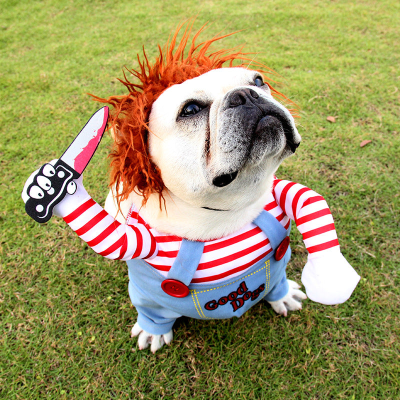 Chucky Dog Halloween Pet Costume