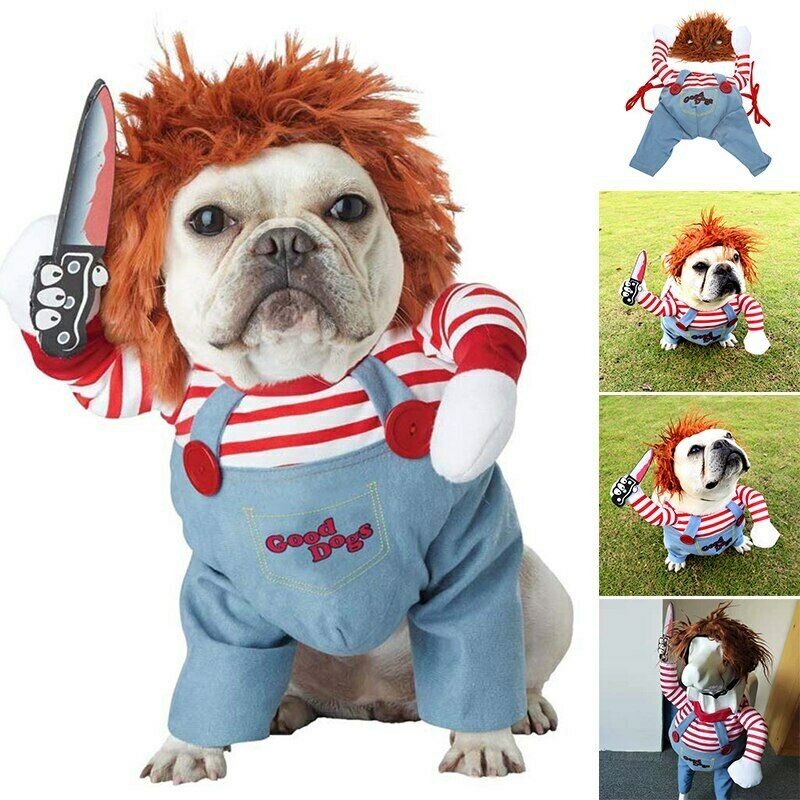 Chucky Dog Halloween Pet Costume