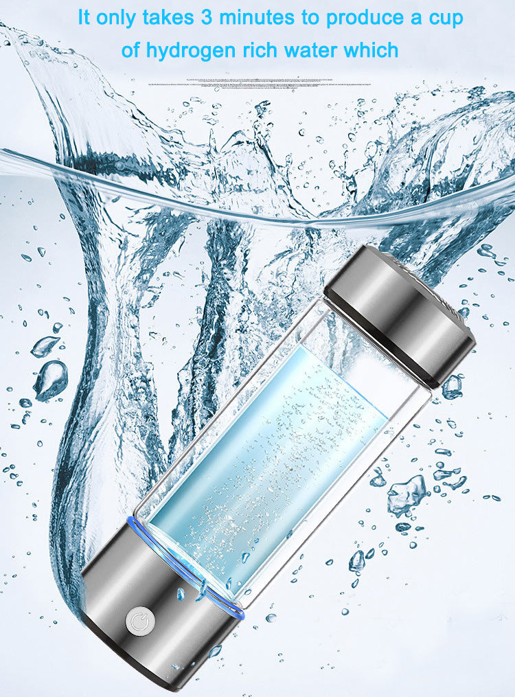 Portable Hydrogen Water Bottle