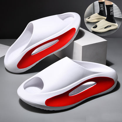 Ins Unisex Peep Toe Slippers - Perfect for Home, Beach, Outdoors and more!"